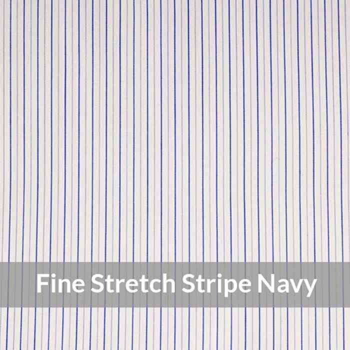 STIH6091 – Light Weight , Navy/Blue Fine Stretch Small Stripe, Lustre Hand Feel [+HK$380.00]