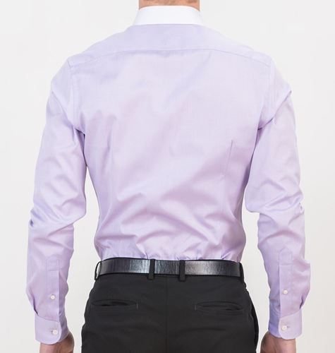 Picture of White Collar Preppy Oxford Shirt