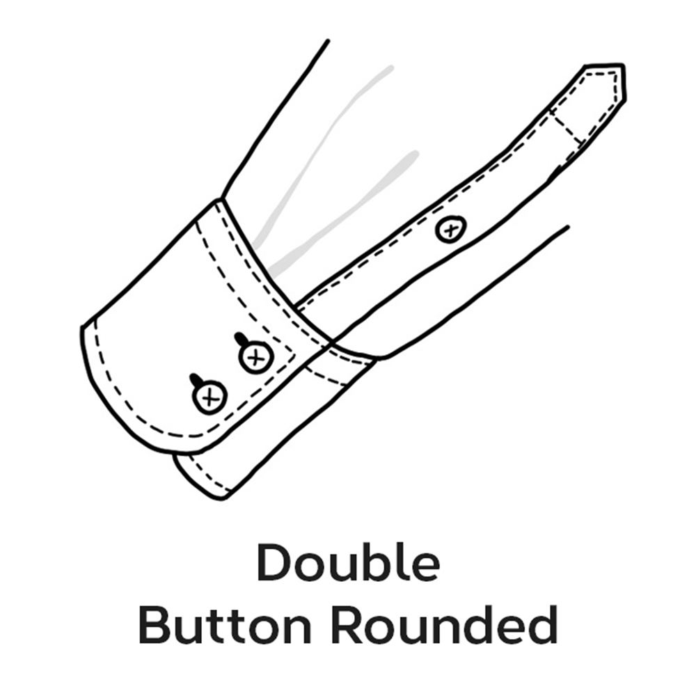 Double Button Rounded