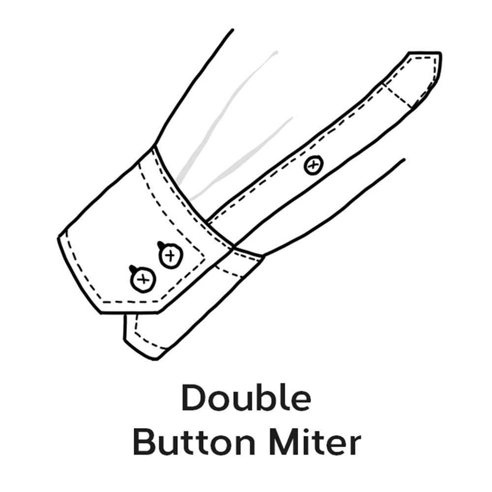 Double Button Miter