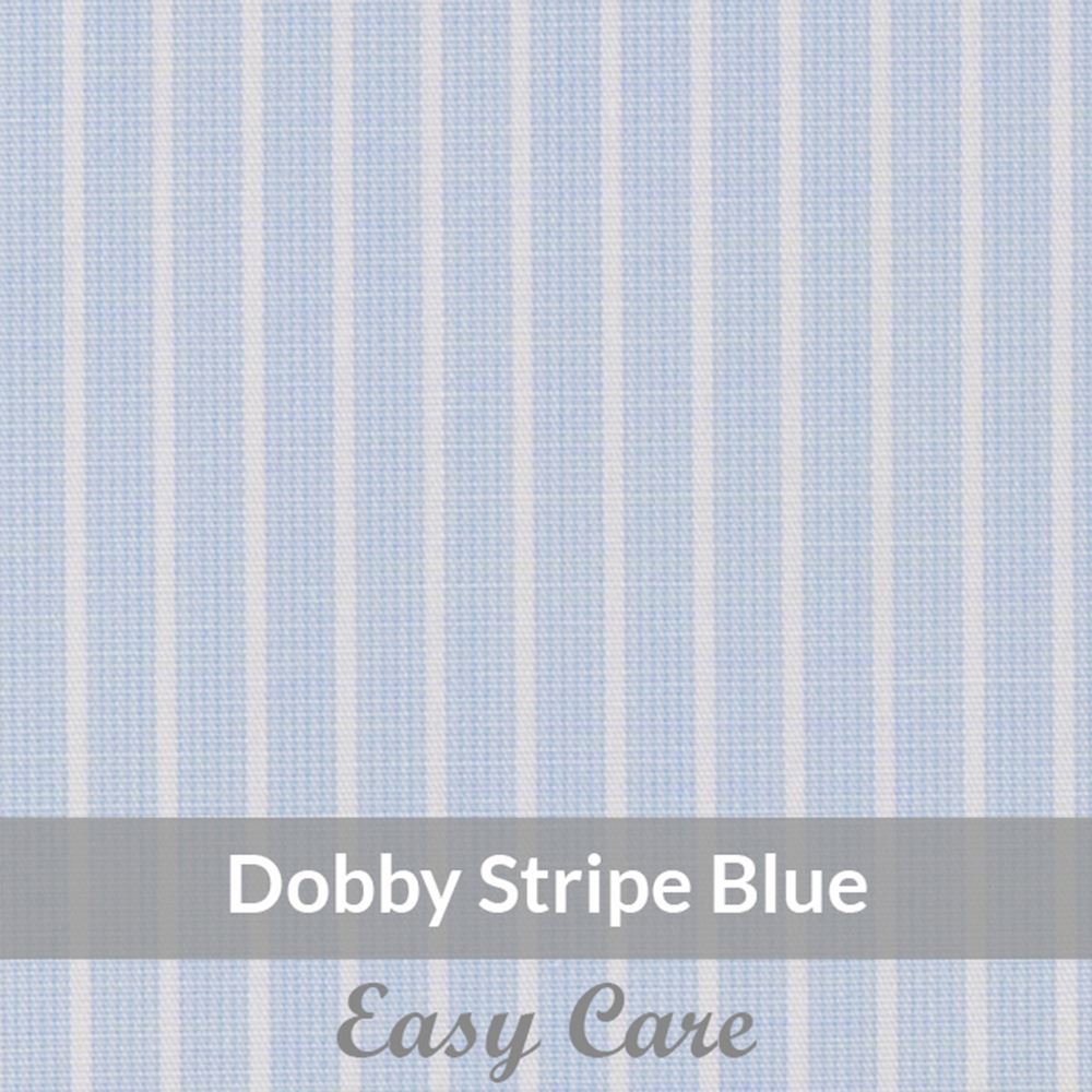 STE6084 – Light Weight , Blue/White, Easy Care End on End  Stripe, Soft Touch