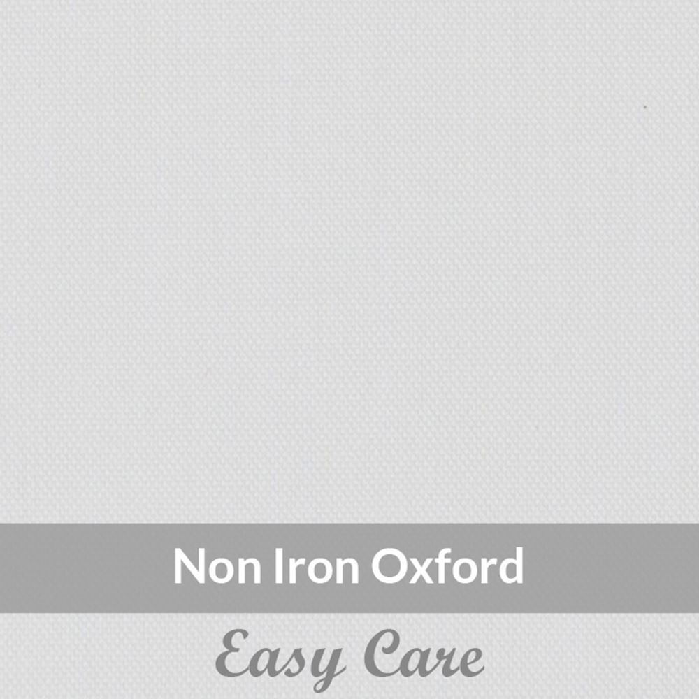SFEN2010 - Medium Weight, White Non Iron, Easy Care Cotton Oxford