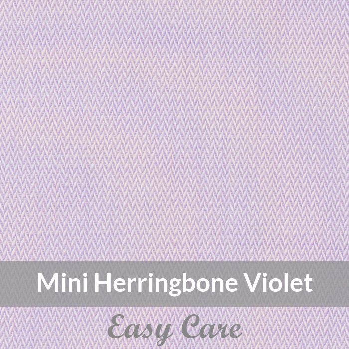 SFE3078 – Light Weight , Violet/White Easy Care Mini Herringbone , Soft Touch