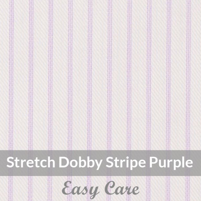 STEH6067 – Light Weight , Purple/White Easy Care Stretch Pencil Stripe, Soft Touch