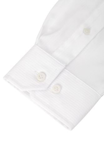 Picture of Tone on Tone Striped White Shirt (A)